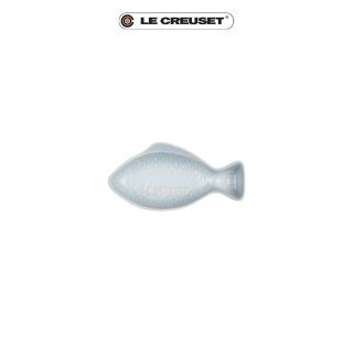 【Le Creuset】瓷器鮮魚盤-小(銀灰藍)