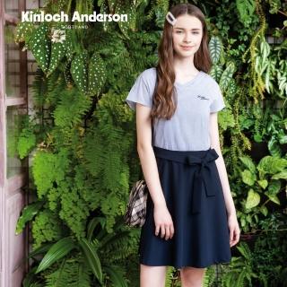【Kinloch Anderson】V領剪接洋裝 金安德森女裝(藏青)
