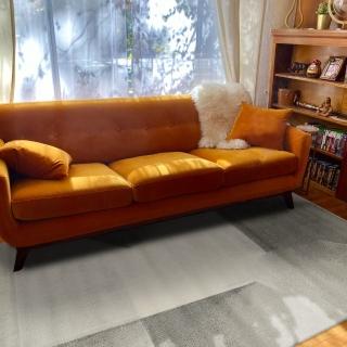 【山德力】時尚藝術家地毯160X230達姆勒(灰色漸層、幾何感)