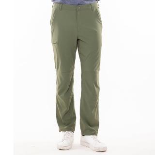 【POLAR BEAR 北極熊】男彈性抗UV休閒直筒褲-橄綠(22P06)