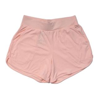 【NIKE 耐吉】運動短褲 YOGA Rib Shorts 女款 粉紅色 瑜珈褲 訓練(CQ8839-664)