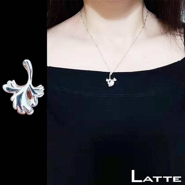 【LATTE】邀舞 925純銀墬飾項鍊(MIT)