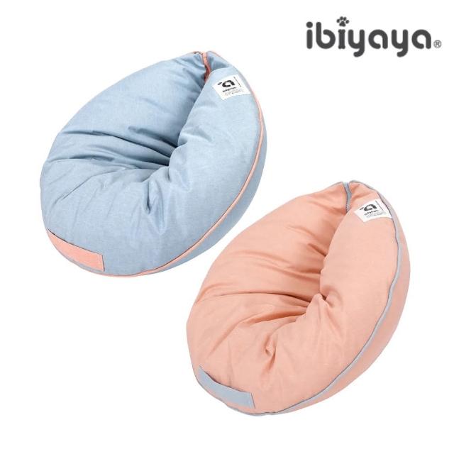 【IBIYAYA 依比呀呀】軟骨頭寵物窩（甜橘/霧藍）(寵物睡床)