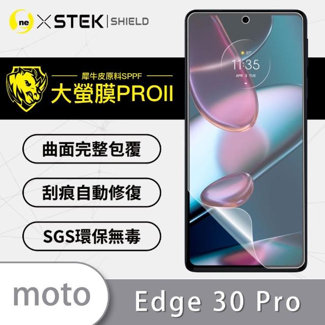 【o-one大螢膜PRO】Motorola edge 30 Pro 5G 滿版手機螢幕保護貼
