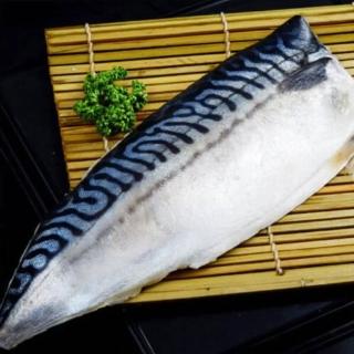 【悅生活】鮮市集 挪威薄鹽鯖魚片180g-200g/片 4包組(1片/1包)