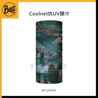 【BUFF】BF128440 Coolnet抗UV頭巾 - 縱橫交錯(BUFF/Coolnet/抗UV/涼感頭巾)