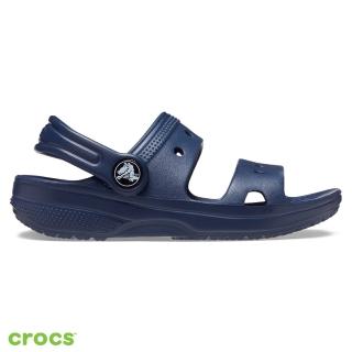 【Crocs】童鞋 經典小童雙帶涼鞋(207537-410)