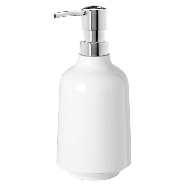 【UMBRA】Step洗手乳罐 雲朵白385ml(按壓瓶 分裝瓶 乳液瓶 沐浴乳罐)