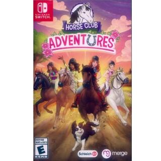 【Nintendo 任天堂】NS Switch 馬術俱樂部歷險記 Horse Club Adventures(英文美版)