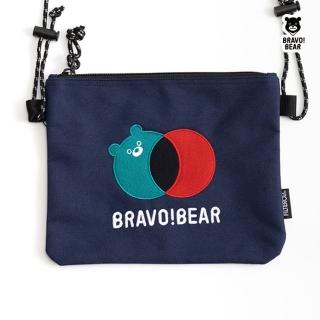 【BRAVO! BEAR 熊讚】FILTER017 聯名營繩小包-藏青色