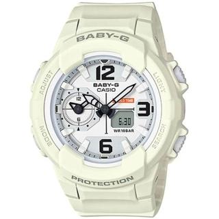 【CASIO 卡西歐】Baby-G 簡約中性風雙顯腕錶(BGA-230-7B2)