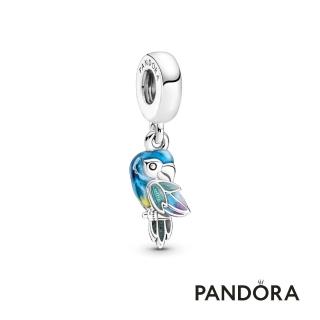【Pandora官方直營】叢林天堂鸚鵡吊飾
