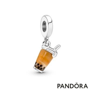 【Pandora官方直營】琉璃珍珠奶茶吊飾