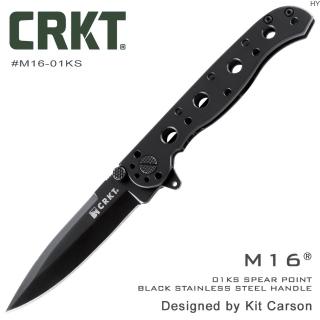 【CRKT】M16-01KS 黑刃折刀