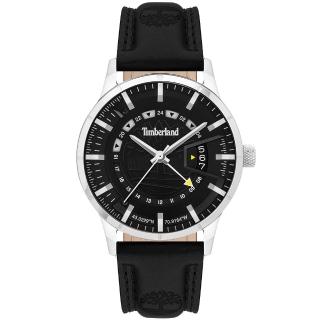 【Timberland】文藝時尚兩地時間手錶-42mm(TDWGB2201501)