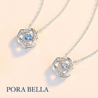 【Porabella】925純銀鋯石項鍊 跳動的心純銀項鍊 新款輕奢設計款項鍊 ins風 Necklace VIP尊榮包裝