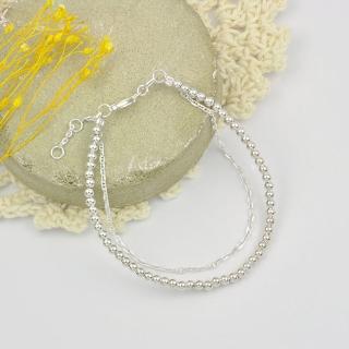 【Niloe】步步高陞串珠手鍊-女款創新設計(925純銀、獨家設計、天然石)