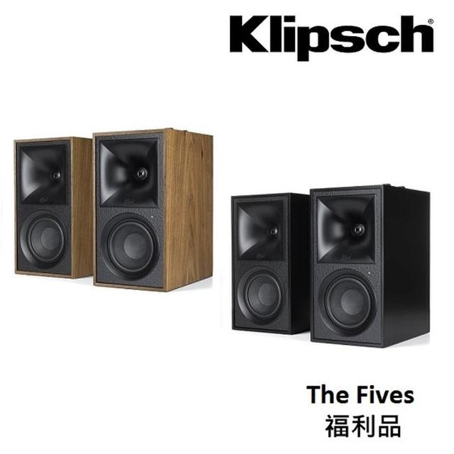 【Klipsch】古力奇 二聲道主動式木製音箱喇叭(The Fives 福利品)