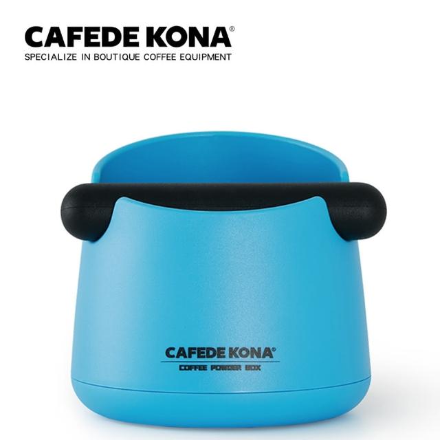 【CAFEDE KONA】咖啡敲渣桶 700ml 藍色 CK6443(KNOCK BOX 大容量 樹脂敲渣桶)