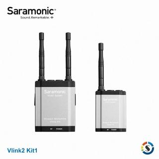 【Saramonic 楓笛】Vlink2 Kit1 TX+RX 一對一無線麥克風系(勝興公司貨)