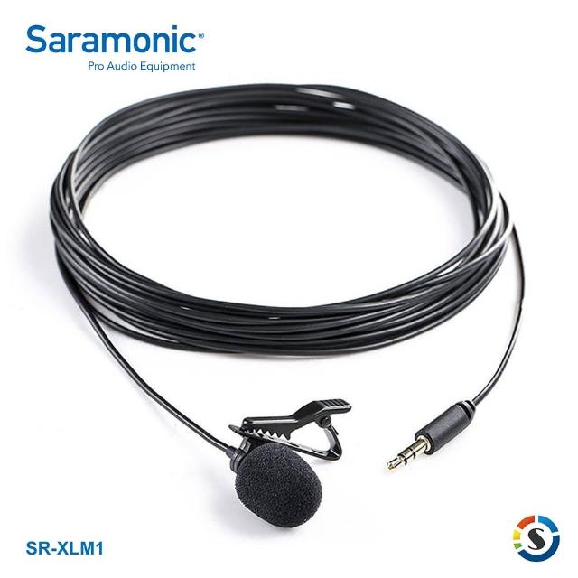 【Saramonic 楓笛】SR-XLM1 全向性電容式領夾式麥克風(勝興公司貨)