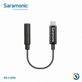 【Saramonic 楓笛】SR-C2006 USB Type-C音源轉接線(勝興公司貨)