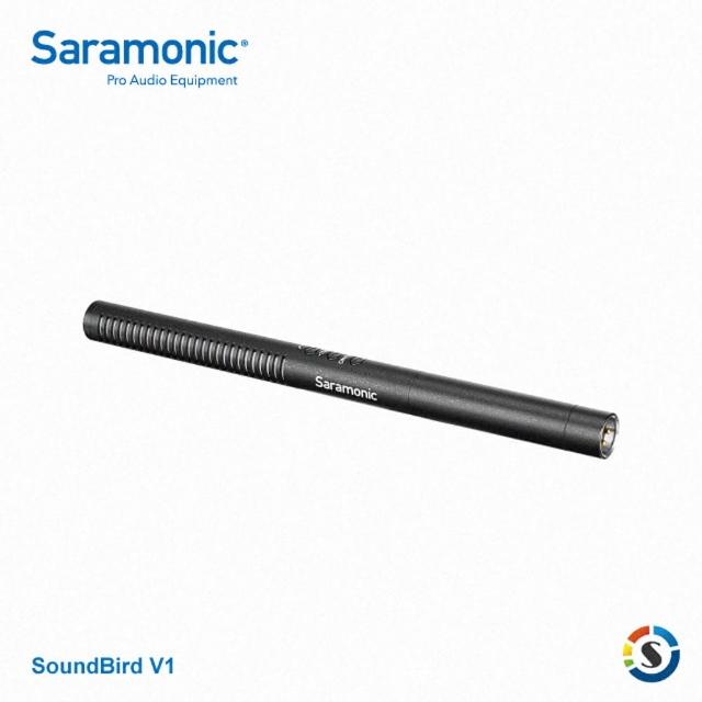 【Saramonic 楓笛】SoundBird V1 心型指向式XLR槍型麥克風(勝興公司貨)