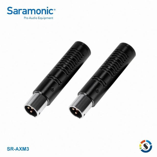 【Saramonic 楓笛】SR-AXM3 心型指向式XLR槍型麥克風(勝興公司貨)