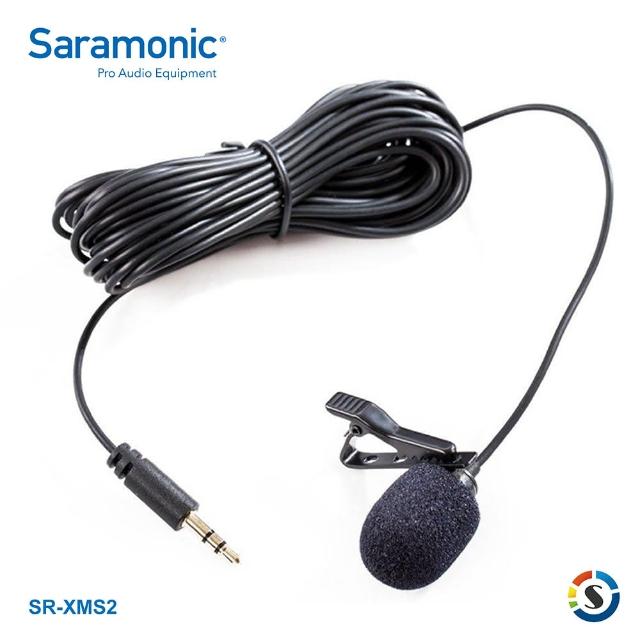 【Saramonic 楓笛】SR-XMS2 指向性電容式領夾式麥克風(勝興公司貨)