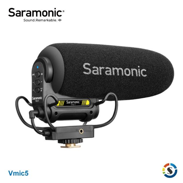 【Saramonic 楓笛】Vmic5 超心型指向電容式麥克風(勝興公司貨)