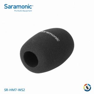 【Saramonic 楓笛】SR-HM7-WS2 手持麥克風防風綿套(勝興公司貨)