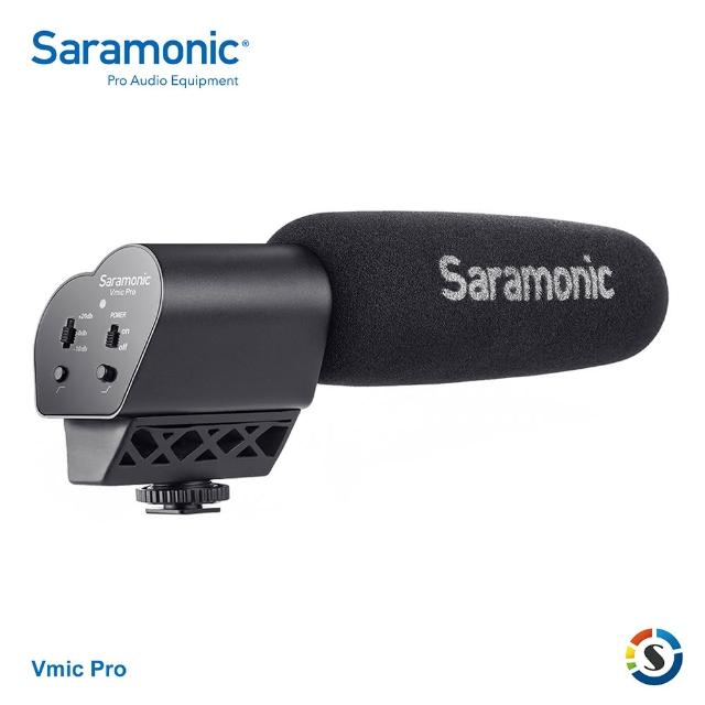 【Saramonic 楓笛】Vmic Pro 超指向性電容式麥克風(勝興公司貨)