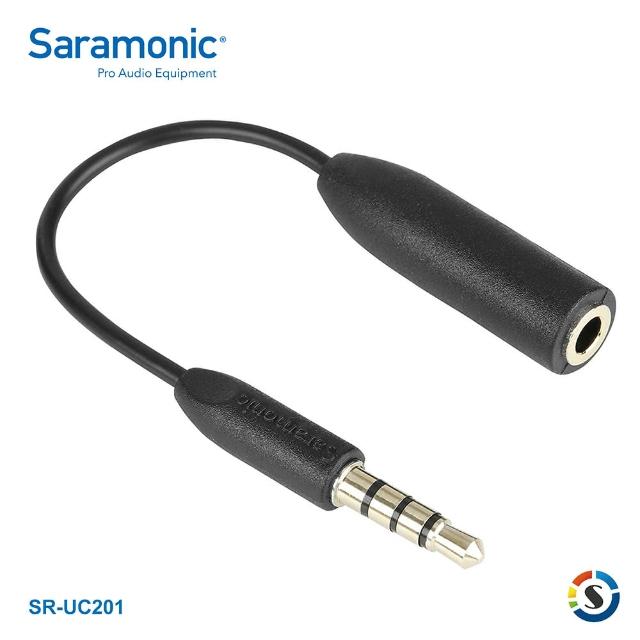 【Saramonic 楓笛】SR-UC201 麥克風轉接線(勝興公司貨)