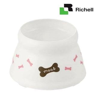 【Richell 利其爾】好食寬底狗碗 S號（ID58996）(寵物碗、狗餐碗)