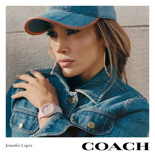 【COACH】珍妮佛羅培茲 2022廣告款 陶瓷女錶 女王節(CO14503939 / 14503939)