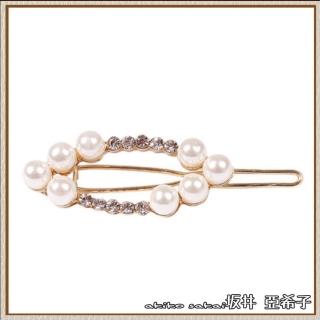 【Akiko Sakai】日本甜美氣質珍珠造型髮邊夾(生日 送禮 禮物)