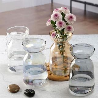 【JEN】北歐創意電鍍炫彩花瓶花器桌面擺飾居家裝飾高15cm(4色可選)