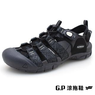 【G.P】男款戶外越野護趾鞋G2393M-黑色(SIZE:39-44 共二色)