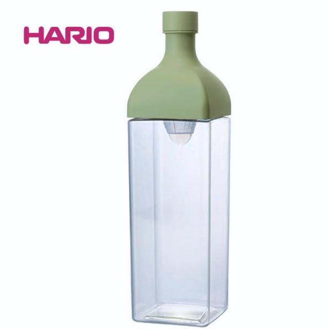 【HARIO】角瓶粉綠冷泡茶壺(KAB-120-SG)