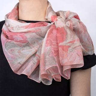 【iTa.a】100%義大利制造雪紡長方巾(時尚.機能.環保-歐洲工藝普及版A10)