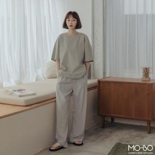 【MO-BO】純棉特殊剪裁後綁帶上衣(上衣)