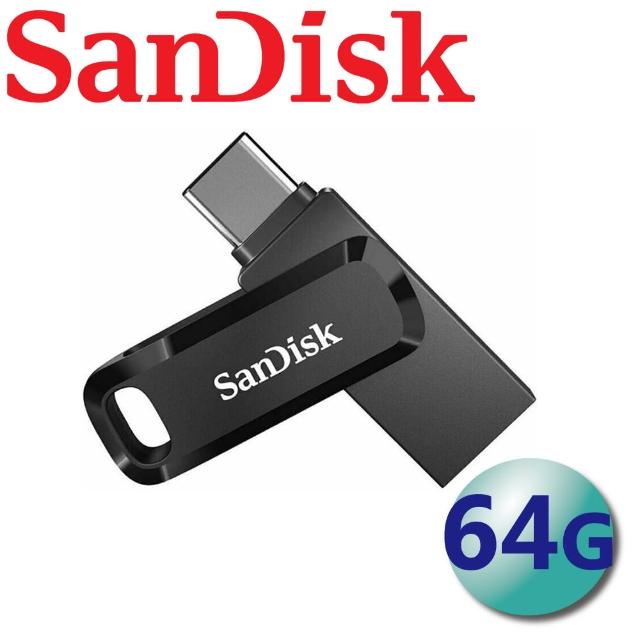 【SanDisk 晟碟】64GB Ultra USB Go Type-C USB3.1 隨身碟(平輸)