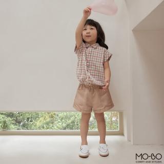 【MO-BO】寶貝的美好時光格紋襯衫(上衣)