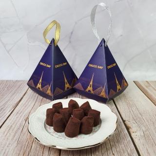 【CHOCODAY】法國CHOCODAY頂級松露巧克力鑽石禮盒4盒組_偶爸節