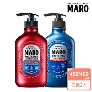 【MARO】終極秒感!全效沐浴乳 任選2入(一般450ml/酷涼400ml)