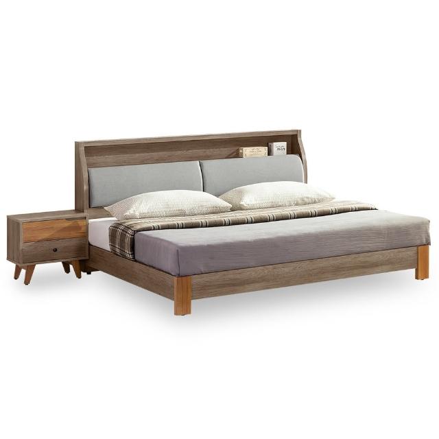 【時尚屋】[CVR8]班森6尺床箱式加大雙人床CVR8-656(不含床頭櫃-床墊 免運費 免組裝 臥室系列)