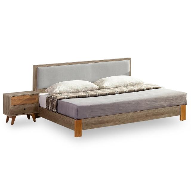 【時尚屋】[CVR8]班森5尺床片式雙人床CVR8-653(不含床頭櫃-床墊 免運費 免組裝 臥室系列)