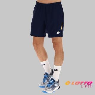 【LOTTO】男 專業網球短褲 7吋(藍-LT2173447KT)