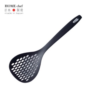 【HOME chef】不沾鍋琺瑯鍋耐熱濾勺 L(日本製)