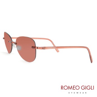 【Romeo Gigli】義大利個性透明感造型太陽眼鏡(紅-RG210-Fi6)